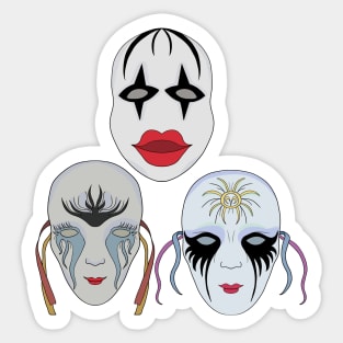 Carnival Party Mardi Gras Sticker